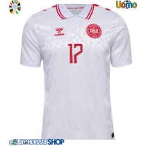 Maglie da calcio Danimarca Victor Kristiansen #17 Seconda Maglia Europei 2024 Manica Corta